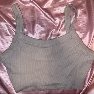 Cropped tank top